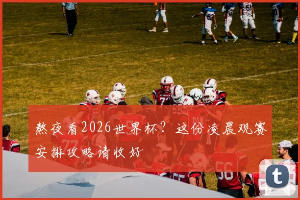 熬夜看2026世界杯？这份凌晨观赛安排攻略请收好